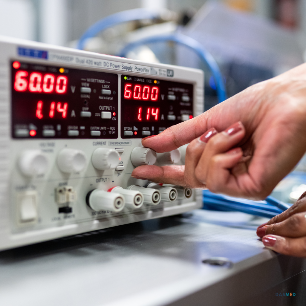 calibração de equipamento