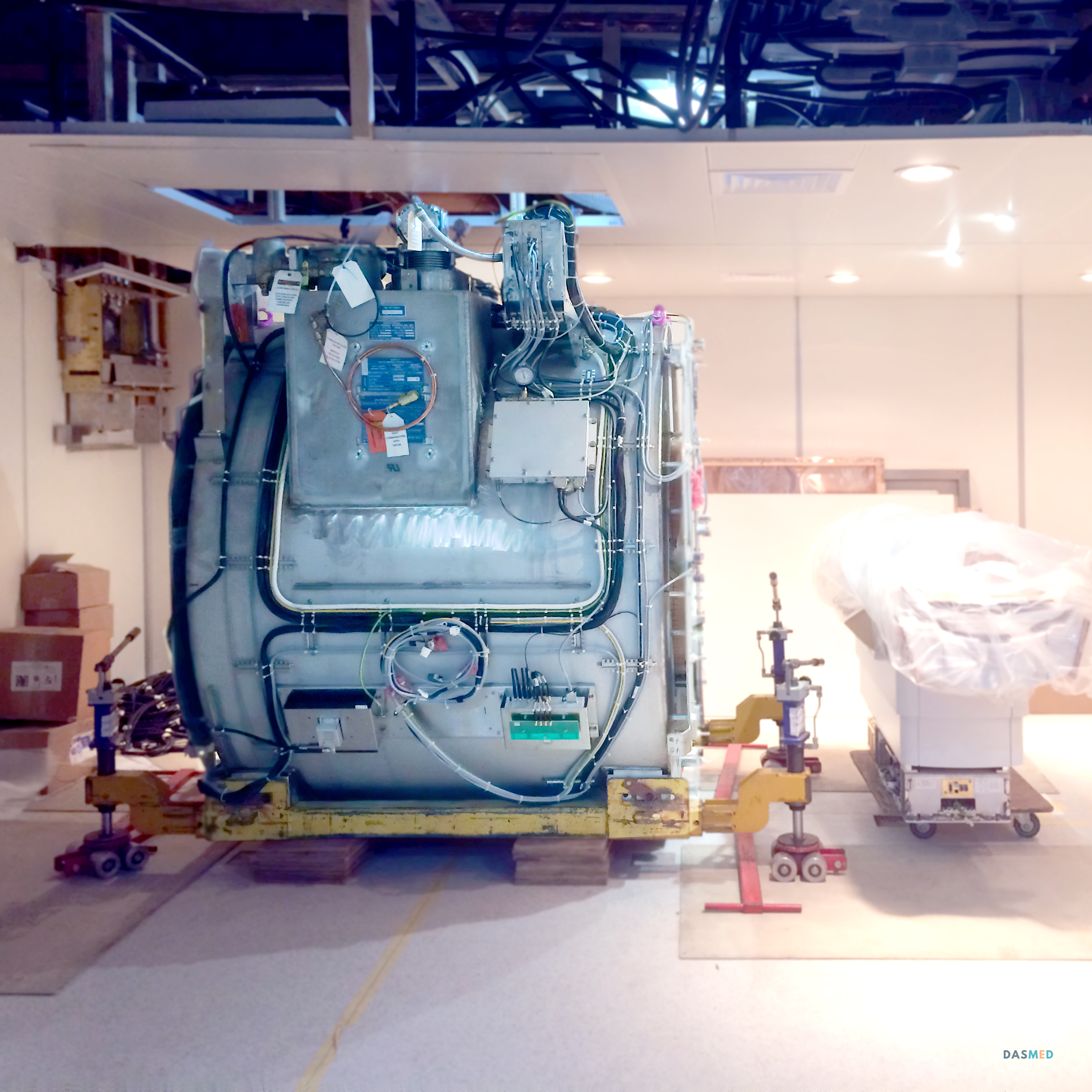 instalação de ressonância magnética